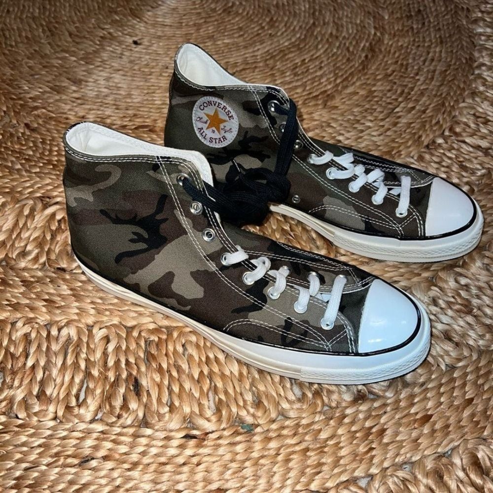 Converse x Carhartt Chuck 70 Camo High Top - Size‎ Men's 8 Camo Converse - Picture 3 of 6